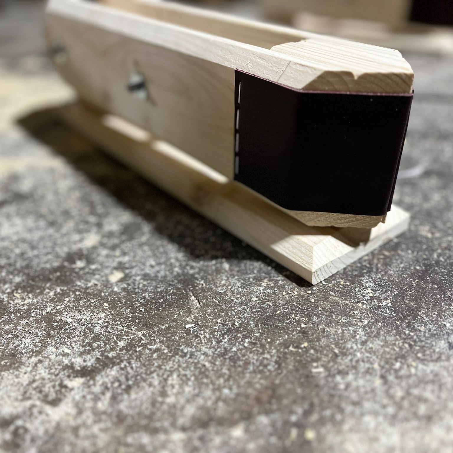 Deri Dikiş Mengene, Deri Saraç Mengenesi, Masif Panel v15