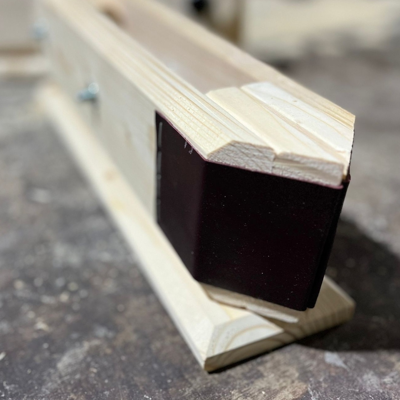 Deri Dikiş Mengene, Deri Saraç Mengenesi, Masif Panel v15