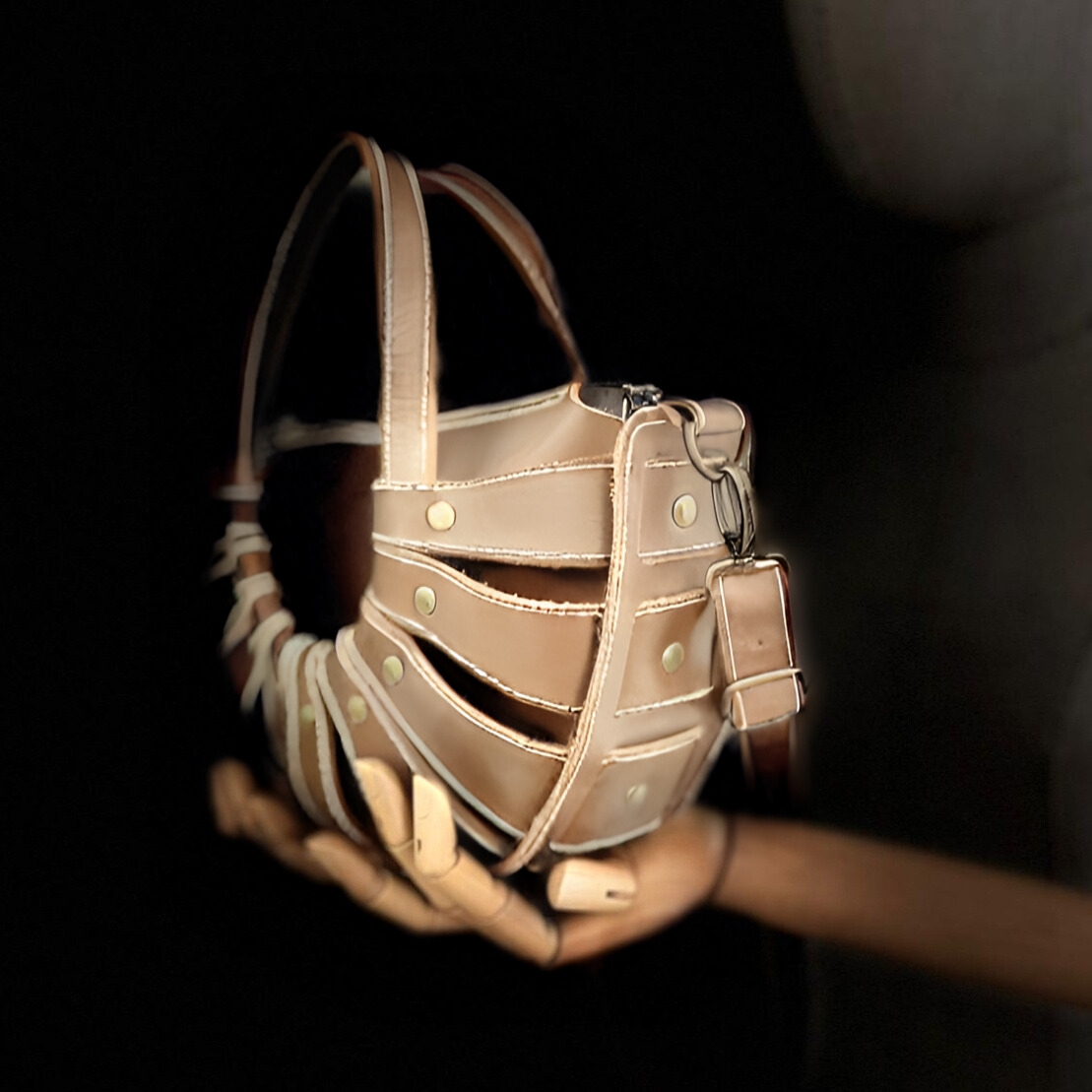 CARIDEA El Yapımı Hakiki Deri Bayan Çanta, Clutch, El Omuz Çantası v100