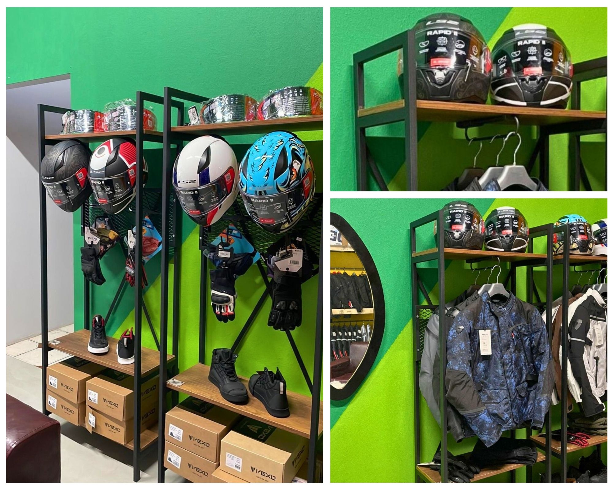 Motorcu Kask Askısı, Motorcu Dolabı, Vestiyeri XPRO-1V5