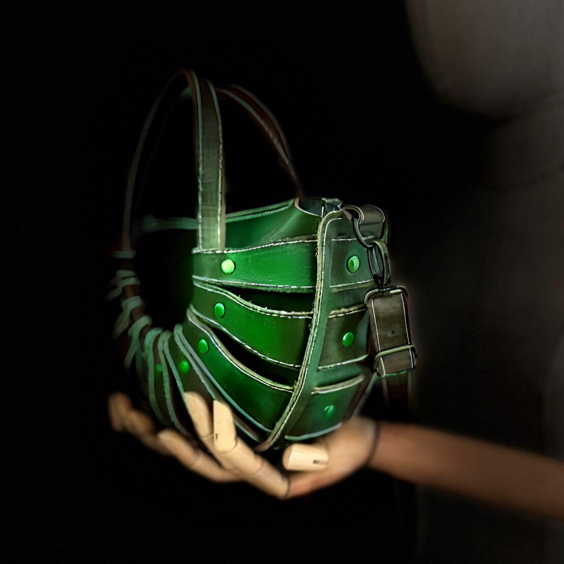 CARIDEA El Yapımı Hakiki Deri Bayan Çanta, Clutch, El Omuz Çantası v1