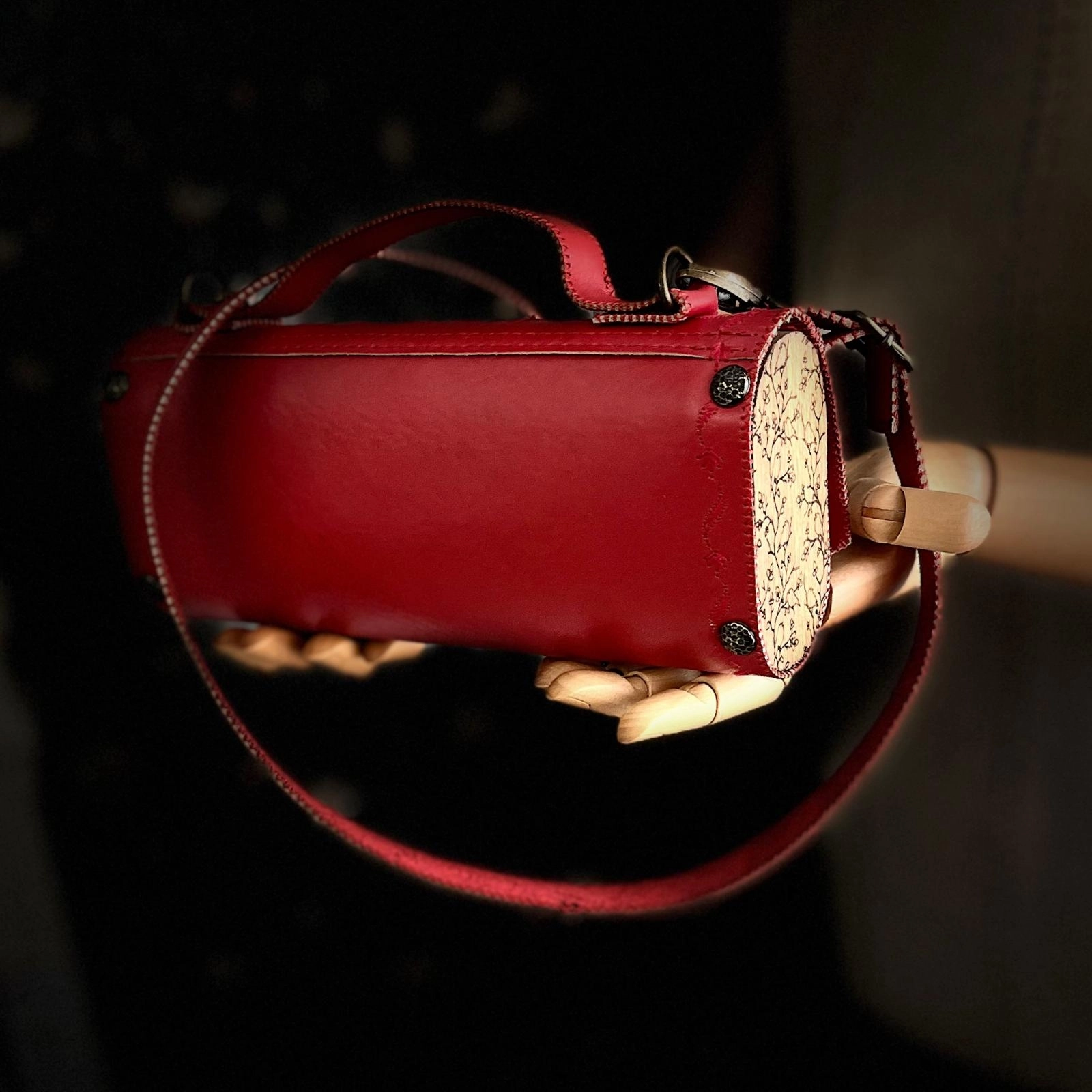 Hakiki Deri, El Yapımı Bayan Çanta, Bayan Cüzdan Larissa v13