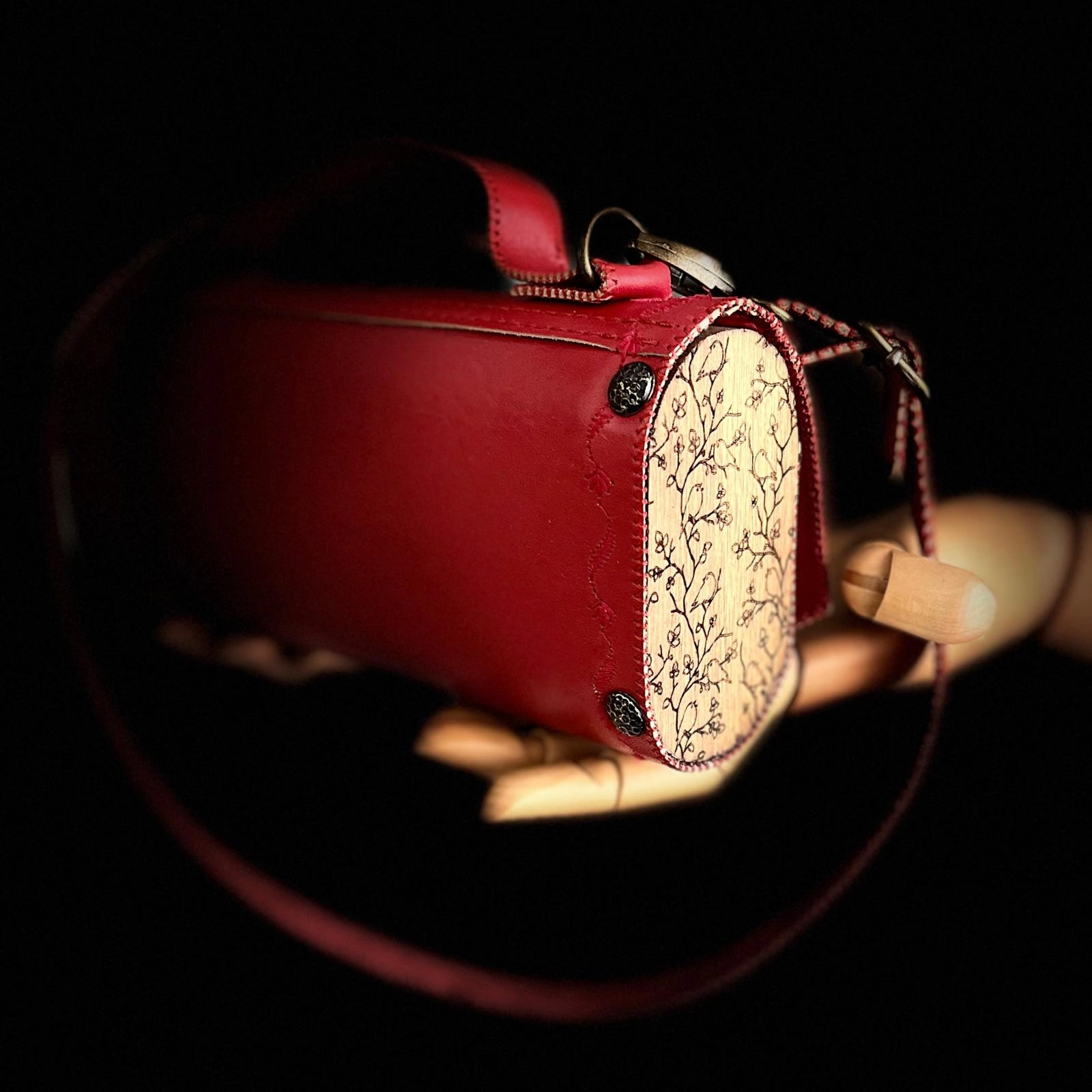 Hakiki Deri, El Yapımı Bayan Çanta, Bayan Cüzdan Larissa v13