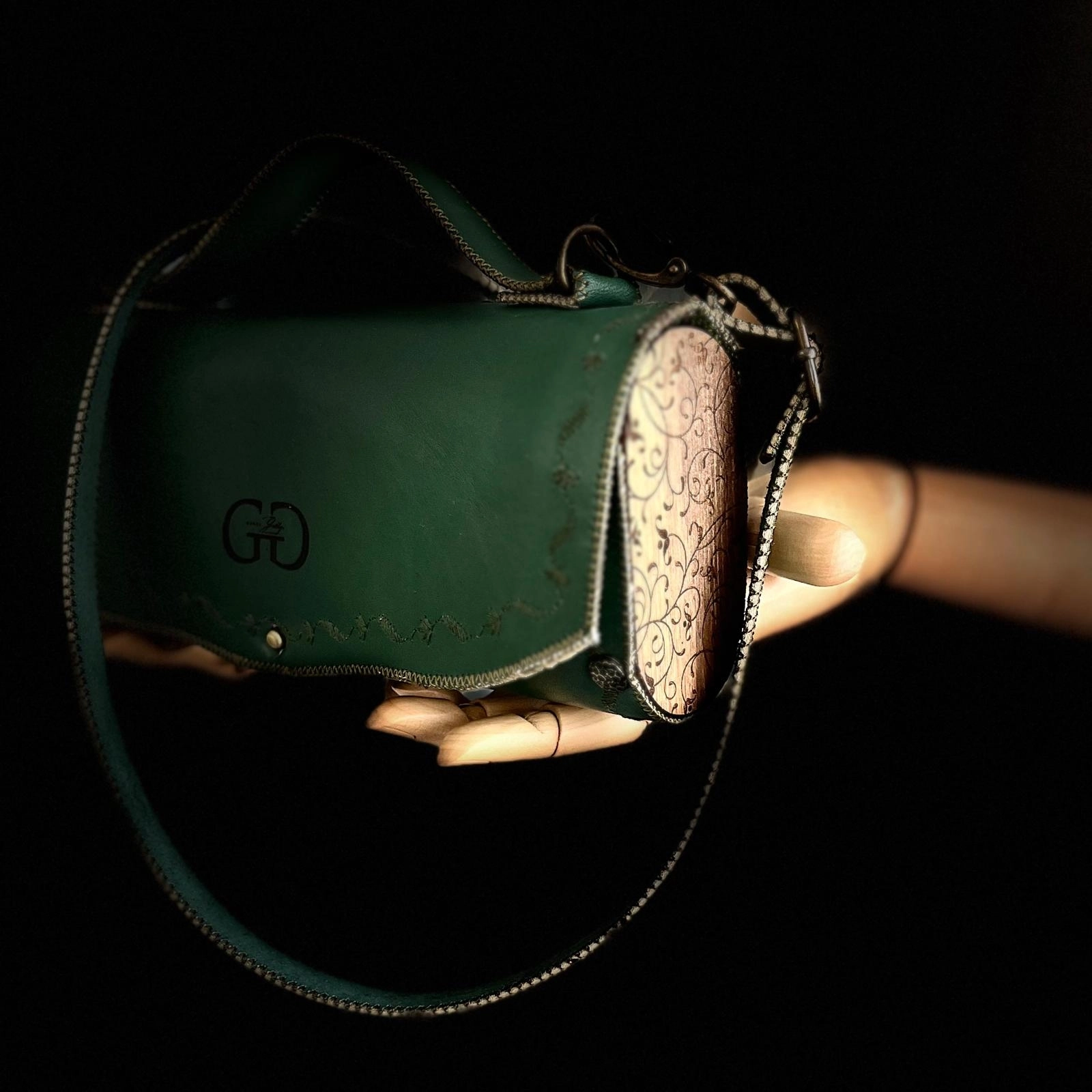 Hakiki Deri, El Yapımı Bayan Çanta, Bayan Cüzdan Larissa v15