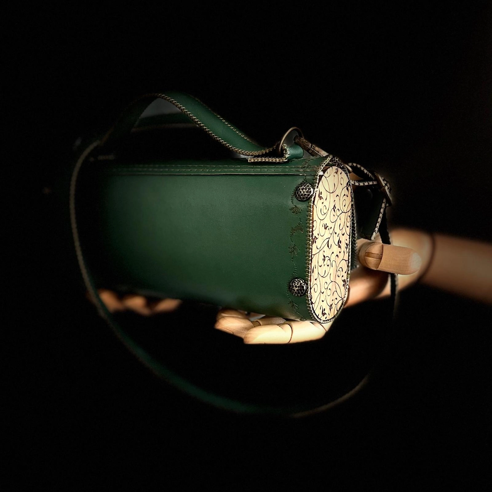 Hakiki Deri, El Yapımı Bayan Çanta, Bayan Cüzdan Larissa v15