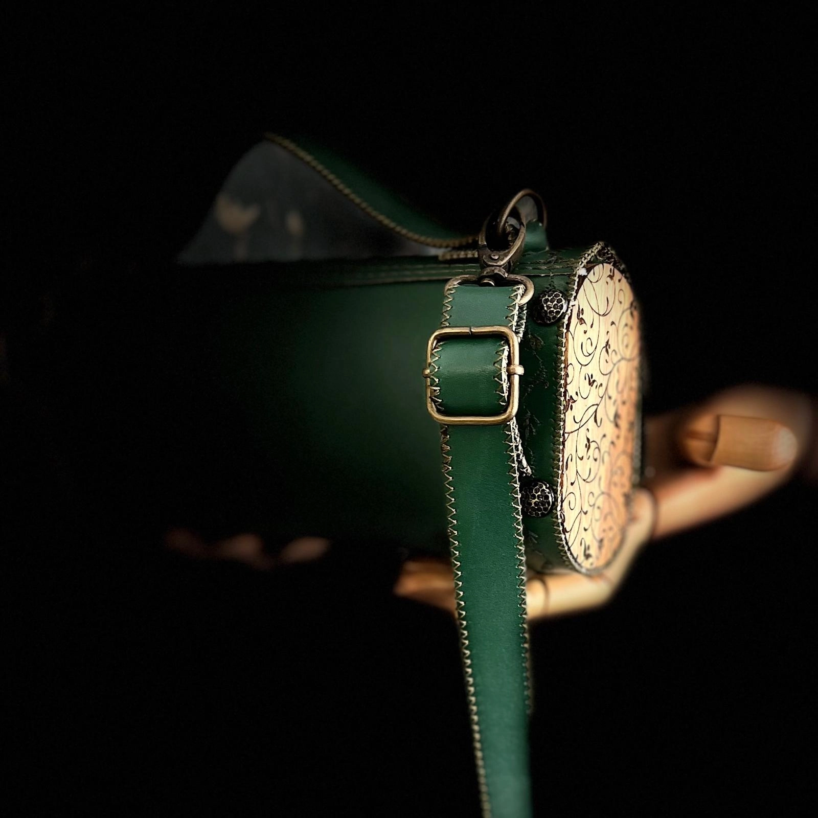 Hakiki Deri, El Yapımı Bayan Çanta, Bayan Cüzdan Larissa v15