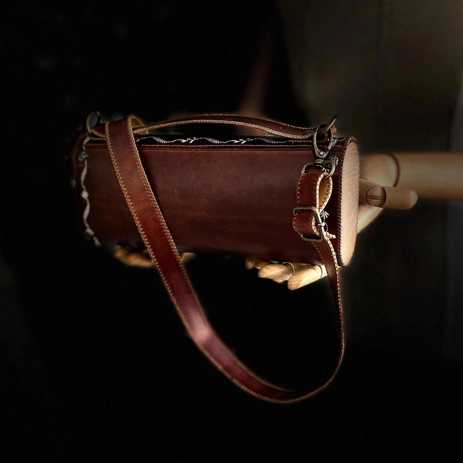 Hakiki Deri, El Yapımı Bayan Çanta, Bayan Cüzdan Larissa v17